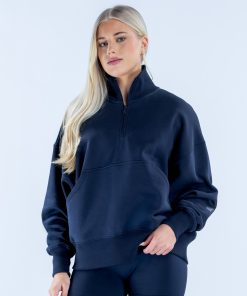 Signature Quarter Zip Sweatshirt