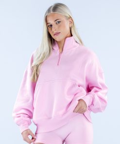 Signature Quarter Zip Sweatshirt